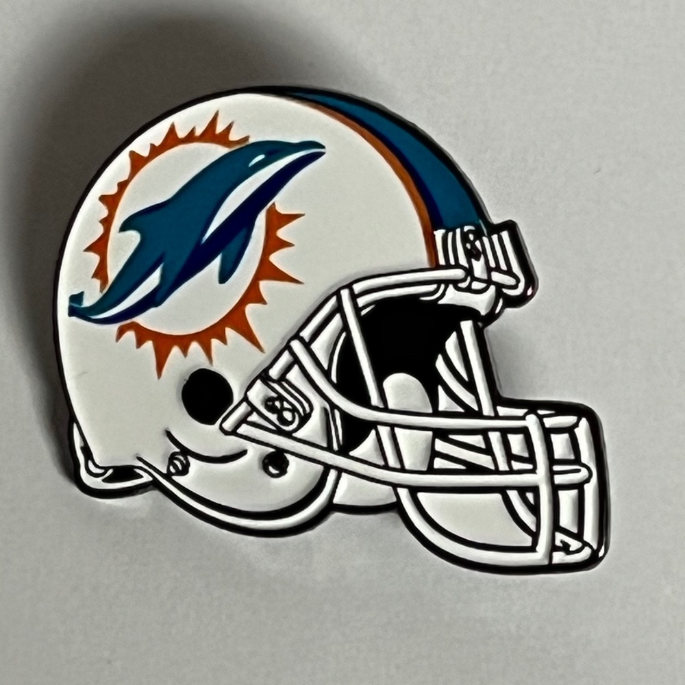 Miami Dolphins Helmet Hat Pin Pins Hats Bag Football Fitted Florida New Era